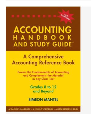 Accounting (english) Handbook And Study Guide Grade 8-12 and beyond