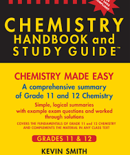 Chemistry Handbook And Study Guide Grade 11 & 12